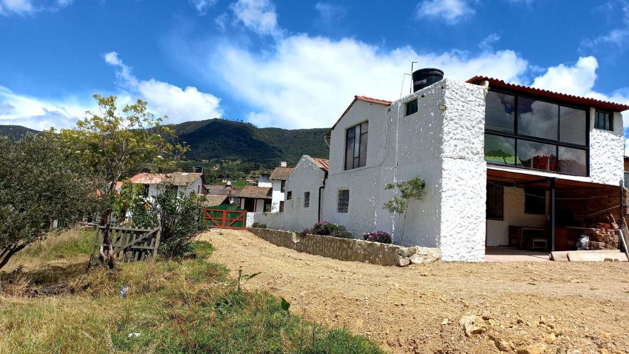 Hospedaje Y Camping Del Rio Monguí Dış mekan fotoğraf