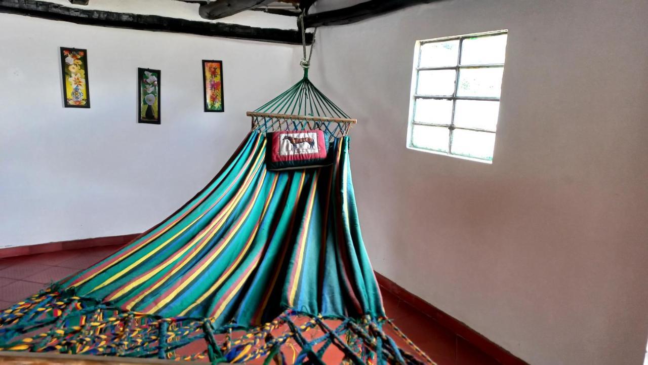 Hospedaje Y Camping Del Rio Monguí Dış mekan fotoğraf