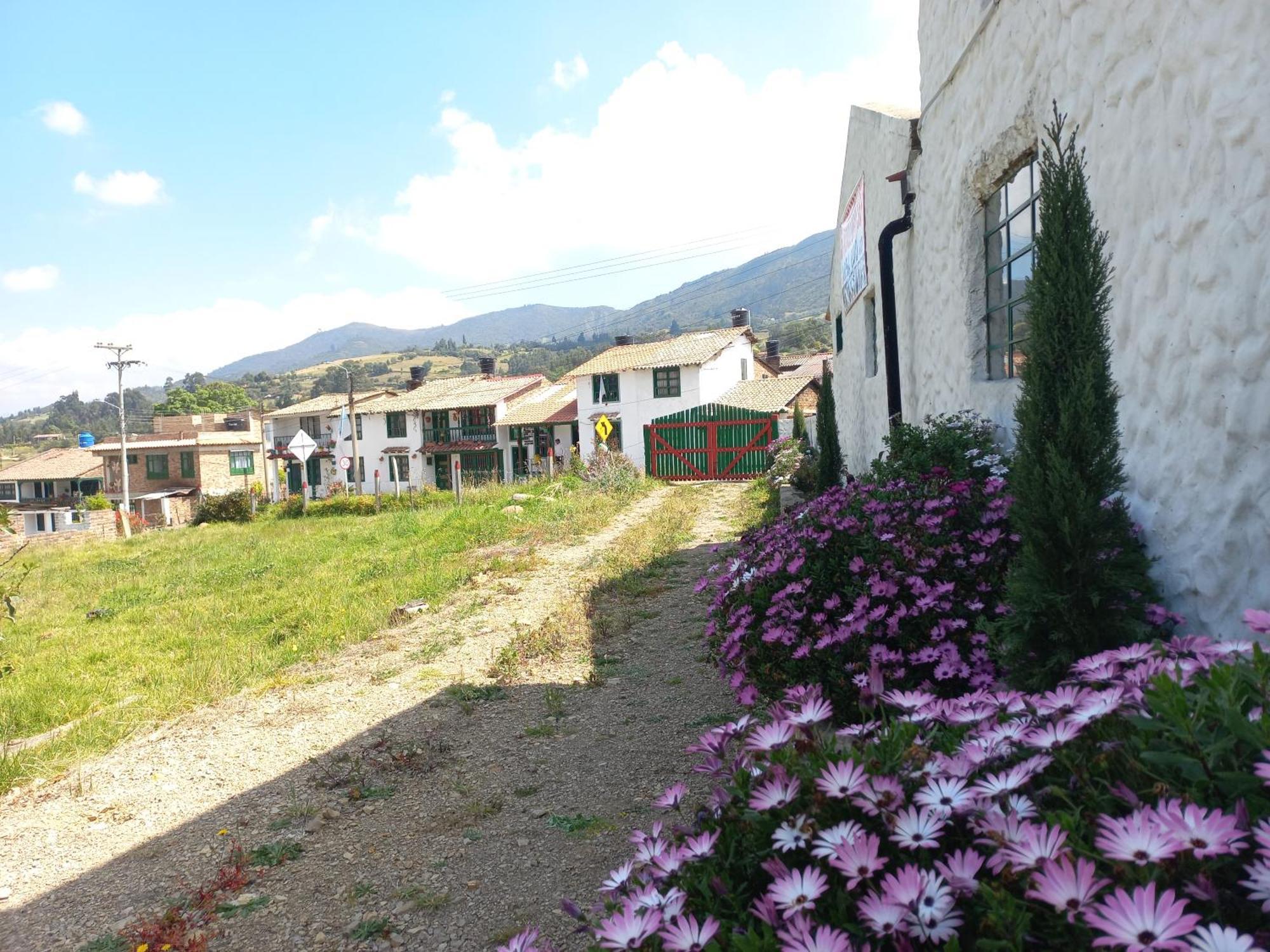 Hospedaje Y Camping Del Rio Monguí Dış mekan fotoğraf