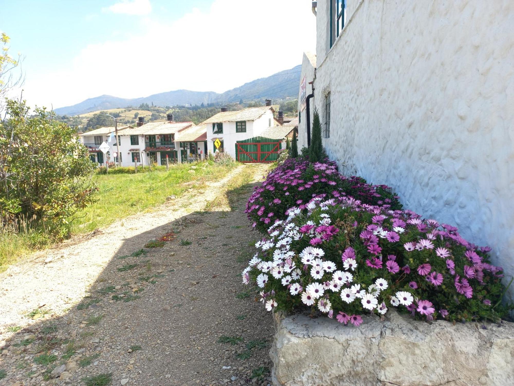 Hospedaje Y Camping Del Rio Monguí Dış mekan fotoğraf