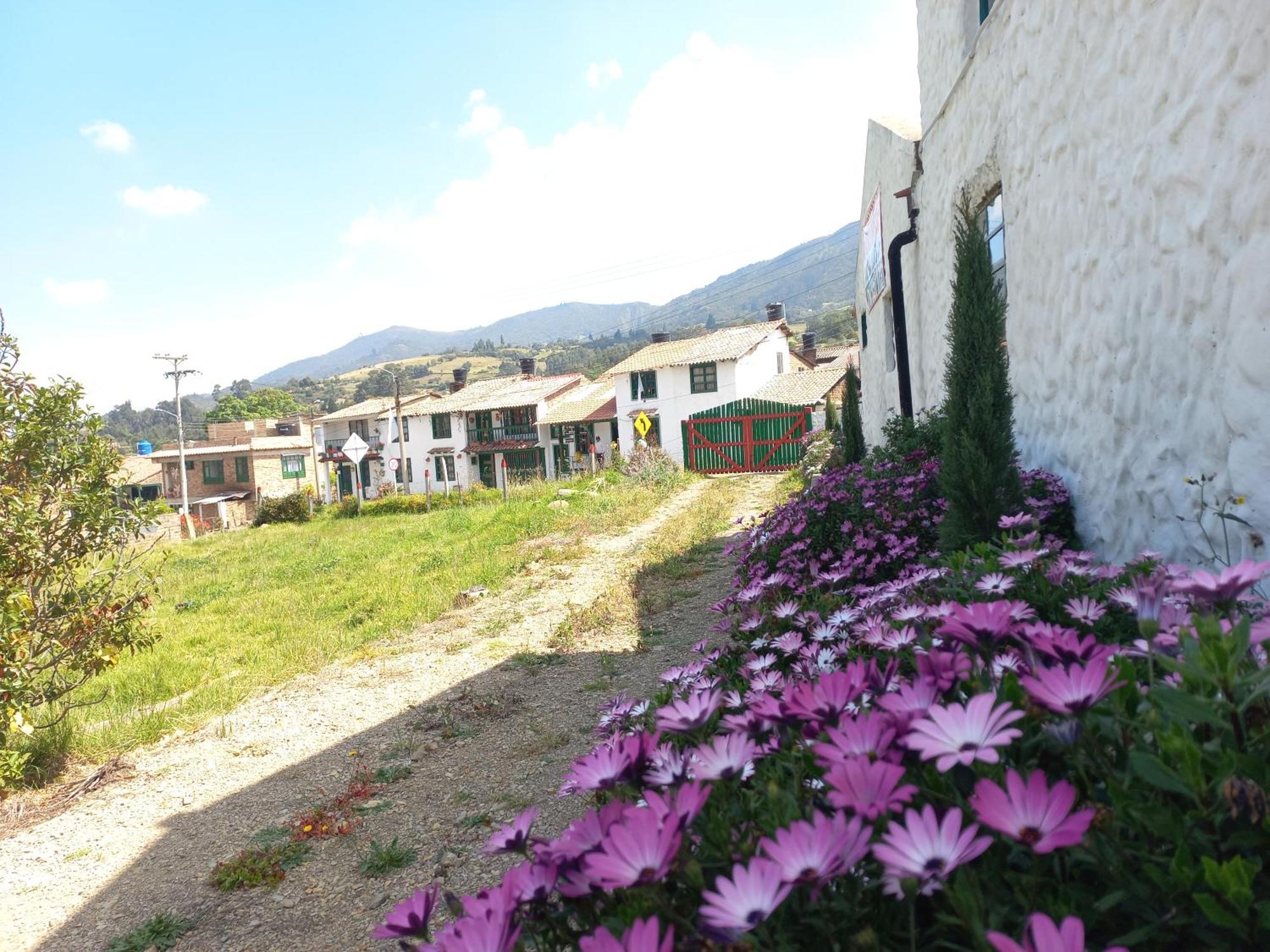 Hospedaje Y Camping Del Rio Monguí Dış mekan fotoğraf