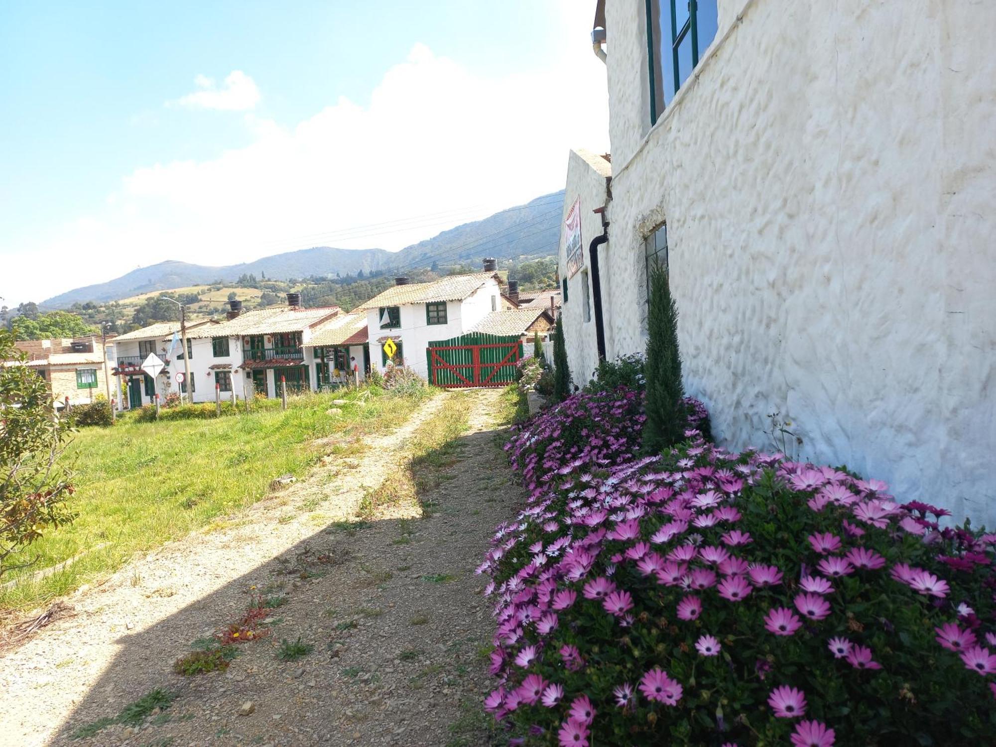 Hospedaje Y Camping Del Rio Monguí Dış mekan fotoğraf