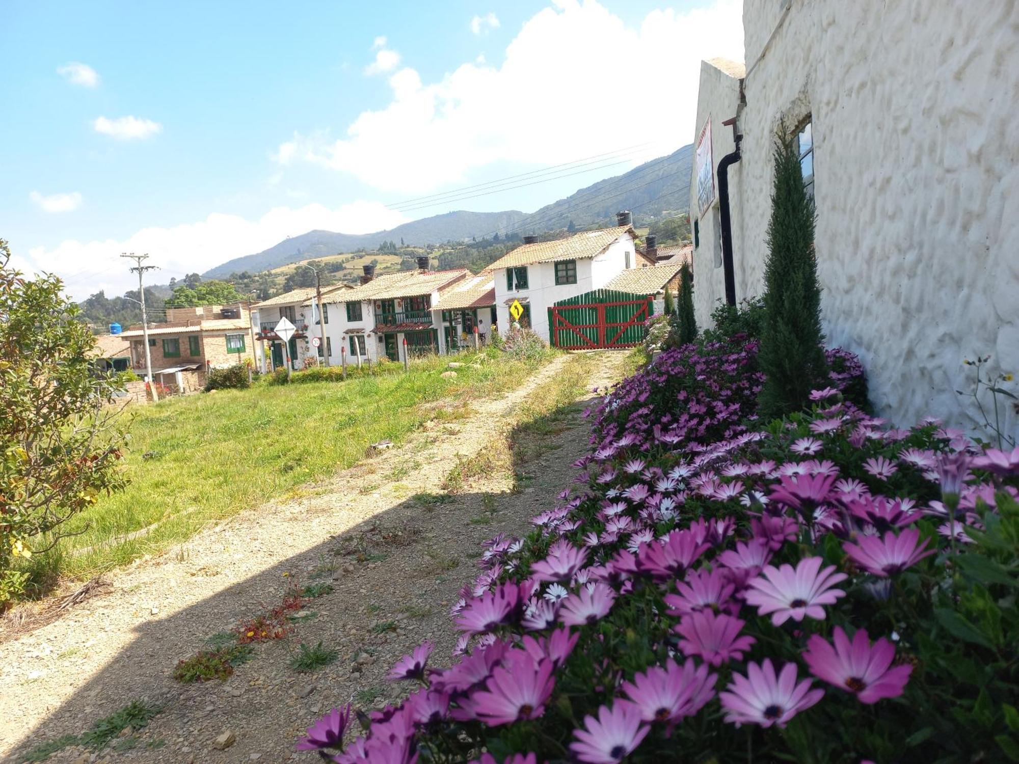 Hospedaje Y Camping Del Rio Monguí Dış mekan fotoğraf